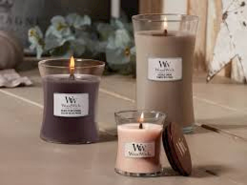 woodwick  kaarsen impressie